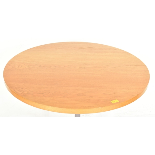 320 - Charles and Ray Eames for Vitra - a vintage mid century oak contract dining table. The table with he... 