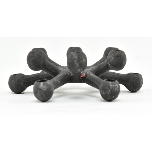 335 - Jens Quistgaard for Dansk Designs - A retro mid 20th century circa 1960s cast iron Spider Tiny Taper... 