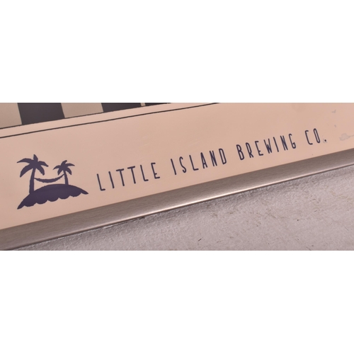 354 - Little Island Brewing Co. - a full colour art promotional advertising point of sale poster. The post... 