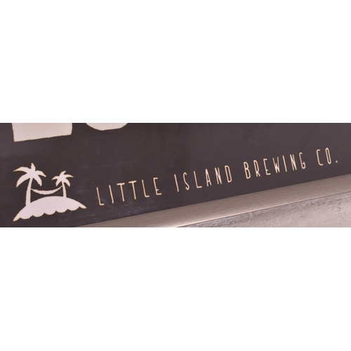 376 - Little Island Brewing Co. - a full colour art promotional advertising point of sale poster. The post... 