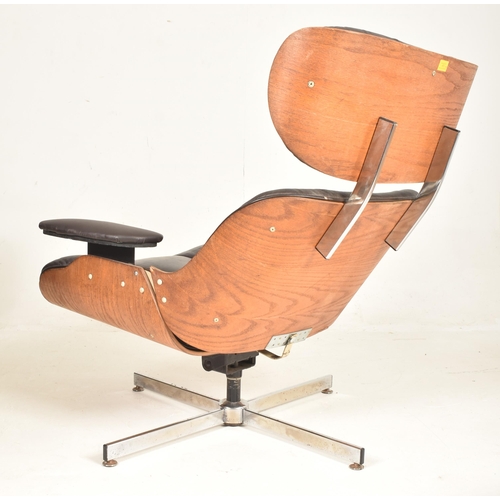 470 - After Charles & Ray Eames - Herman Miller - Lounge Chair - a vintage 20th century American Eames man... 