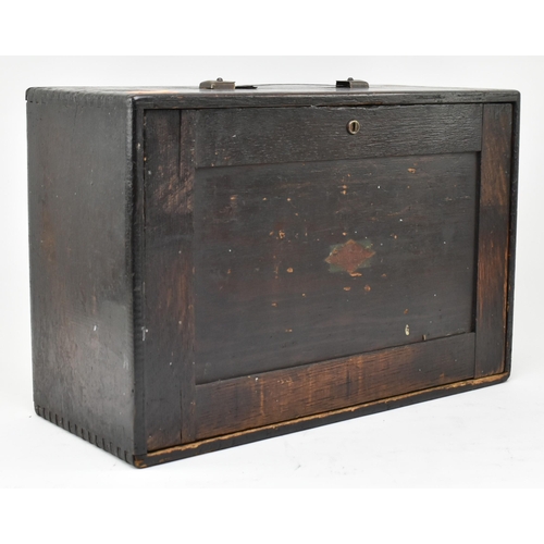 535 - Neslein - an early 20th century circa 1930s - 1940s mahogany cased engineer's / workman's tool chest... 