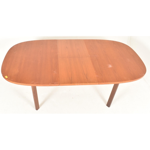 541 - Victor Wilkins for G-Plan Furniture - a vintage mid century 1960s teak extending dining table. The d... 