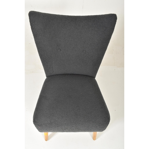 590 - Howard Keith - Encore Chair - a retro mid 20th century circa 1950s / 60s upholstered & beech woo... 