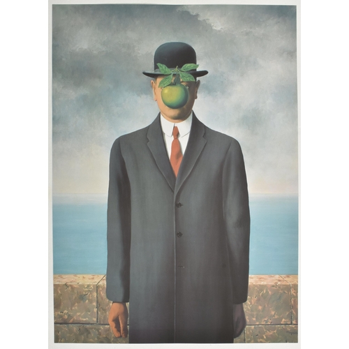 592 - Rene Magritte (French, 1898-1967) - three Surrealist offset lithograph poster prints. The lot compri... 