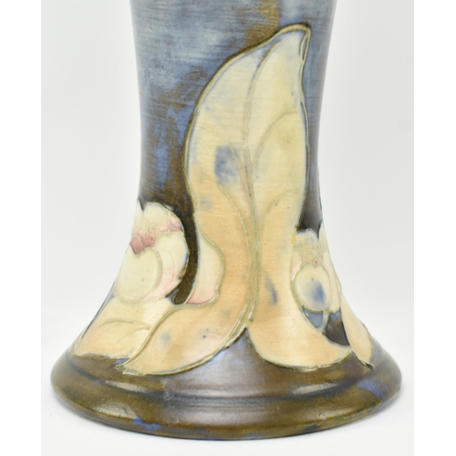 8 - William Moorcroft - an early 20th century circa 1920s / 1930s salt glaze pottery ' Fish ' baluster v... 