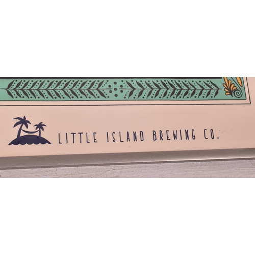 498 - Little Island Brewing Co. - a full-colour art promotional advertising point of sale poster. The post... 