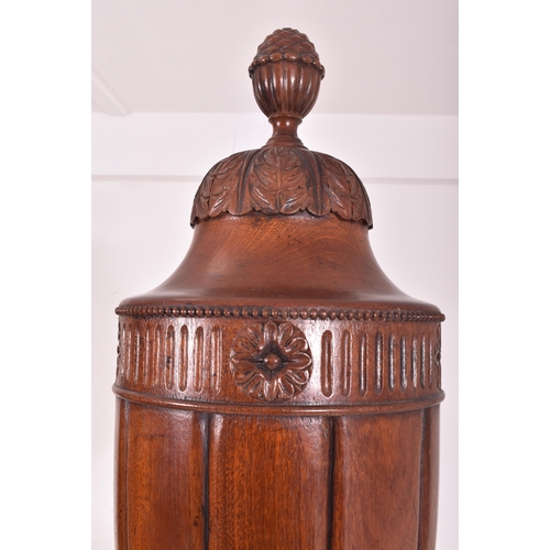 600 - Attributed to the workshop of Francis Lonygon - A large pair of Adams Revival mahogany and MDF decor... 