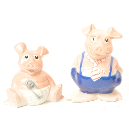 160 - Wade - Natwest - A full collection of 20th century 1980s Wade for Natwest ceramic piggy banks. The c... 