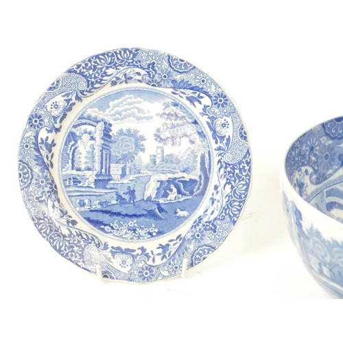 168 - Spode - Italian - A collection of 20th century Copeland Spode 'Italian' pattern china to include a c... 