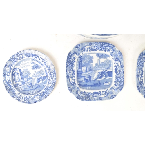 168 - Spode - Italian - A collection of 20th century Copeland Spode 'Italian' pattern china to include a c... 