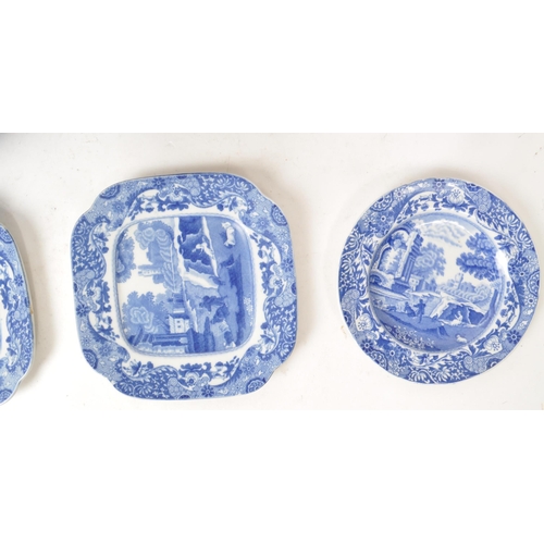 168 - Spode - Italian - A collection of 20th century Copeland Spode 'Italian' pattern china to include a c... 