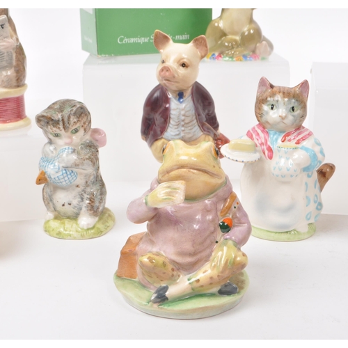 2 - Beswick - A collection of 20th-century ceramic figurines, including characters from Beatrix Potter s... 