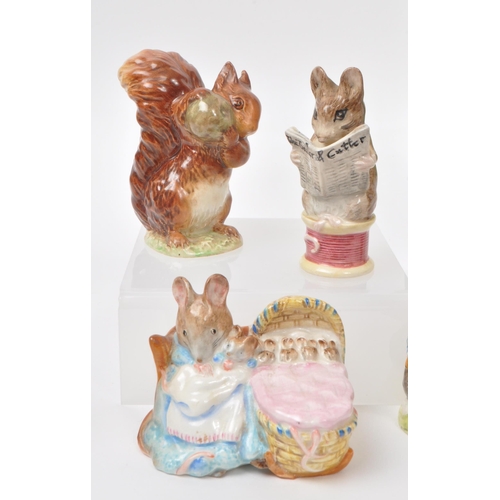 2 - Beswick - A collection of 20th-century ceramic figurines, including characters from Beatrix Potter s... 