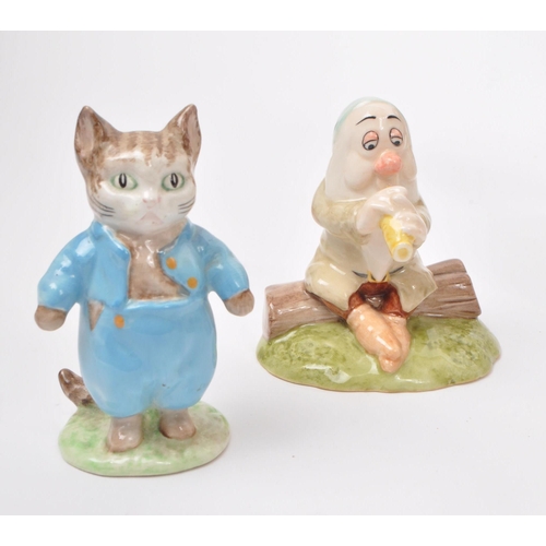 2 - Beswick - A collection of 20th-century ceramic figurines, including characters from Beatrix Potter s... 