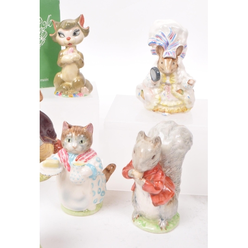 2 - Beswick - A collection of 20th-century ceramic figurines, including characters from Beatrix Potter s... 