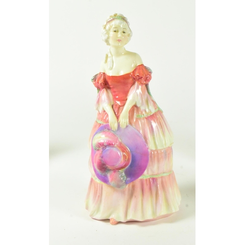 24 - Collection of six Royal Doulton historical figurines. Includes: Elegance HN2264, Helen HN3061, Top o... 