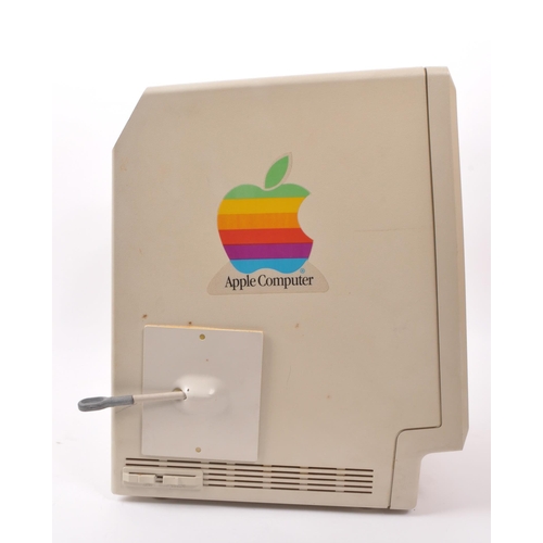 243 - Apple - A vintage late 20th century 1980s Apple Macintosh Plus personal computer. The computer in wh... 