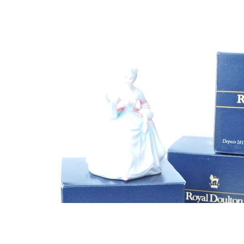 3 - Royal Doulton - A collection of ten 1970s and 1980s bone china lady figurines, all boxed. To include... 