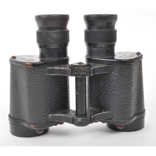 300 - Taylor-Hobson - A pair of 1943 binoculars, bino prism no. 2 MK III, numbered 265598 and etched with ... 