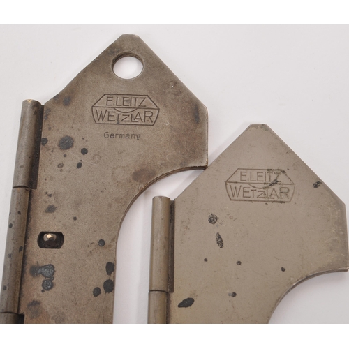 337 - Leica - E. Leitz Wetzlar - Two vintage 20th century Leica Ablon film trimming templates. For use wit... 