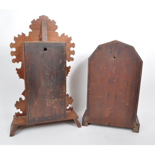 381 - Two late 19th century American mantel clocks, comprised of a believed to be a 'Duchess Striking' clo... 