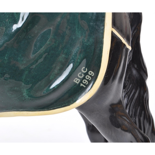 41 - Beswick - A 1999 black gloss china 'Champion Welsh Mountain Pony' limited edition out of 580. Makers... 