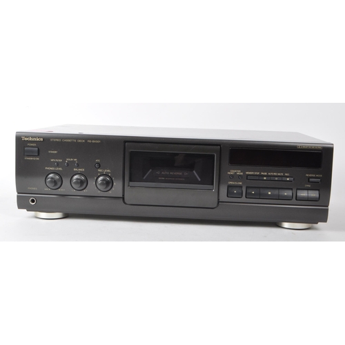 430 - Technics - 1994 - 1999 Stereo Cassette Deck player RS-BX01, serial no. 0B4JCO696. Made in Japan. Rai... 