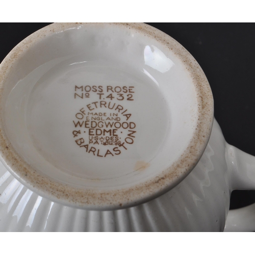 452 - Wedgwood - Moss Rose - A collection of late 20th century dinner service pieces, examples including s... 