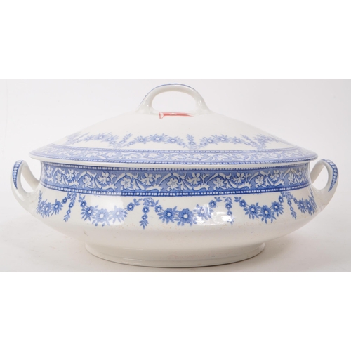 471 - J & G Meakin - An early 20th century believed to be White Star Line porcelain tureen lidded serv... 