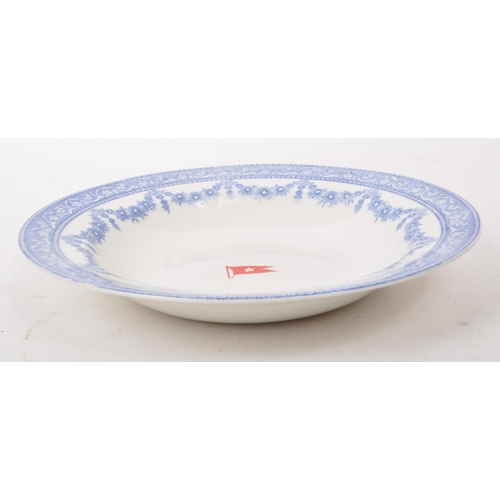 472 - J & G Meakin - An early 20th century believed to be White Star Line porcelain pasta bowl. Featur... 