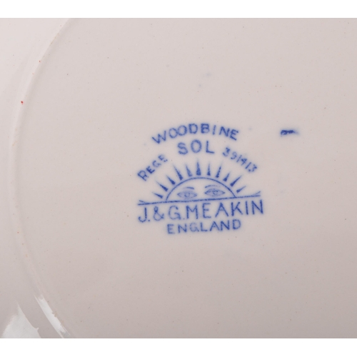 472 - J & G Meakin - An early 20th century believed to be White Star Line porcelain pasta bowl. Featur... 