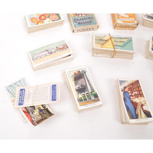 505 - A collection of vintage 20th century W.D. & H.O. Wills cigarette cards, including examples from ... 