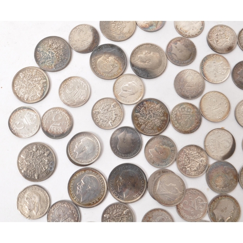 543 - A collection of Victorian, George V & VI silver and half silver uncirculated currency coins. Col... 