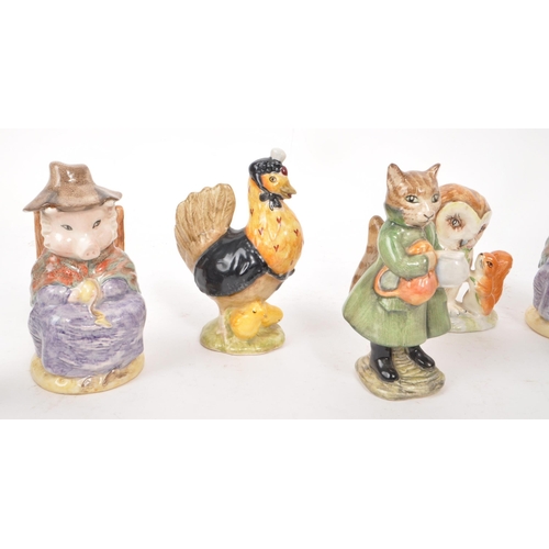 65 - Beswick - A collection of thirteen mid-century porcelain Beatrix Potter figures, to include, 'Samuel... 