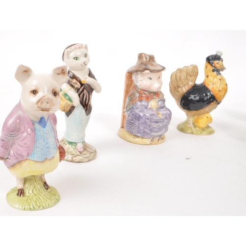 65 - Beswick - A collection of thirteen mid-century porcelain Beatrix Potter figures, to include, 'Samuel... 