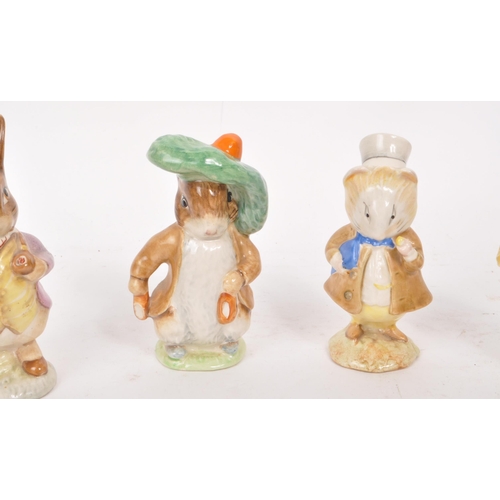 66 - Beswick - A collection of ten 20th-century Beatrix Potter porcelain figures, including, 'Mother Lady... 