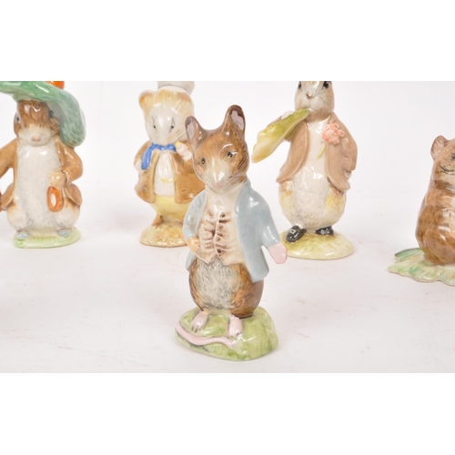 66 - Beswick - A collection of ten 20th-century Beatrix Potter porcelain figures, including, 'Mother Lady... 