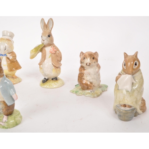 66 - Beswick - A collection of ten 20th-century Beatrix Potter porcelain figures, including, 'Mother Lady... 