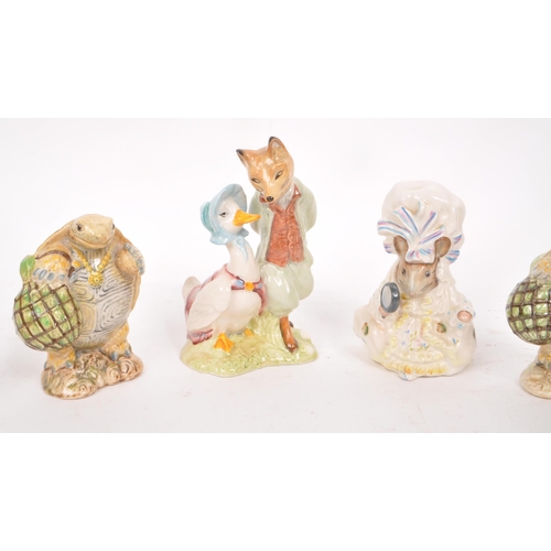 67 - Beswick - A collection of ten 20th century porcelain Beatrix Potter figures, including, 'Diggory Dig... 