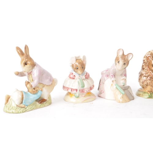 71 - Beswick - A collection of ten 20th / 21st century porcelain Beatrix Potter figures, including 'Lady ... 