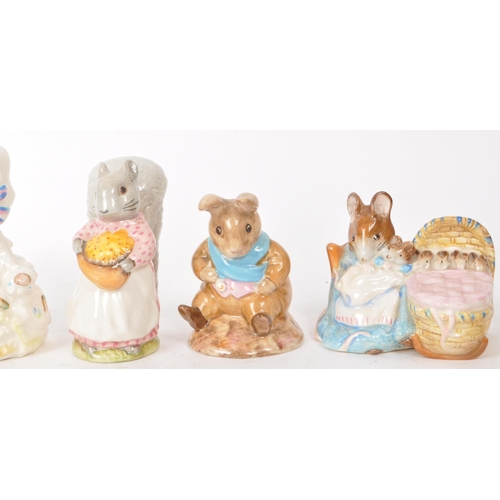 71 - Beswick - A collection of ten 20th / 21st century porcelain Beatrix Potter figures, including 'Lady ... 