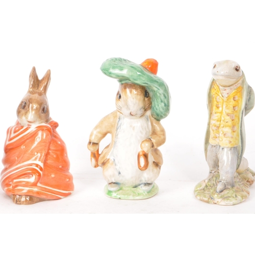 72 - Beswick - A collection of ten 20th-century Beatrix Potter figures, including 'Sir Isaac Newton' (197... 