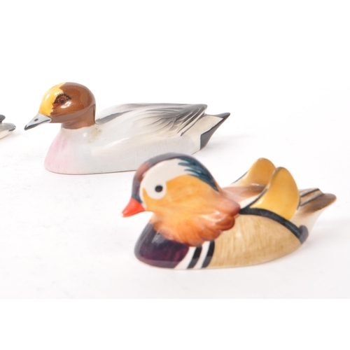 9 - Beswick - A collection of six porcelain Peter Scott duck figurines, comprising of, 'Golden Eye', 'Wi... 