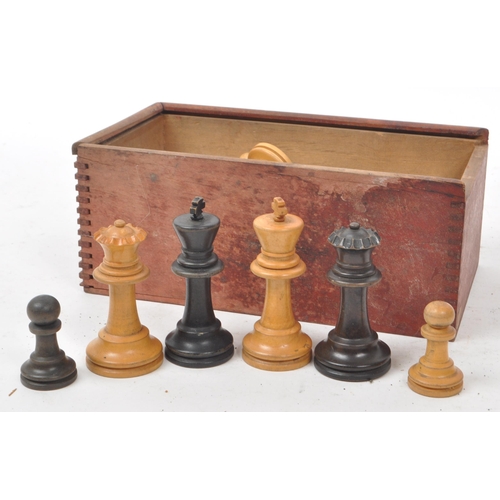 326 - Set of three chess sets. One set is 19th century carved wood with felt bases, another is 20th centur... 