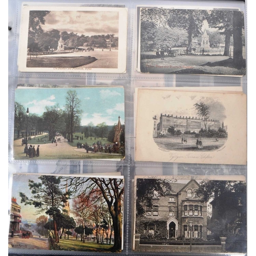 525 - Bristol postcards. Local interest. Extensive collection (approx 380) in large album. Mostly pre WWII... 