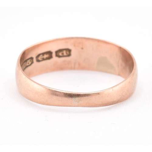 184 - An Edwardian hallmarked 9ct gold Mizpah ring. Hallmarked for Birmingham 1903. Weight 1.9g. Size M. A... 