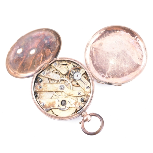 195 - Two pocket watches including Elgin and 9ct gold other AF. The lot to include a yellow metal Elgin po... 