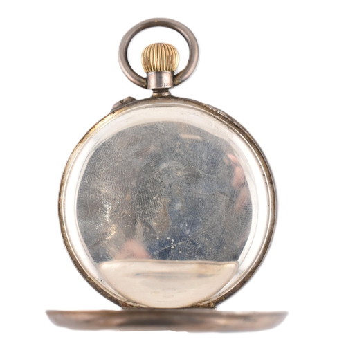 243 - A hallmarked silver J.W. Benson open face pocket watch. The pocket watch having Roman numeral indice... 