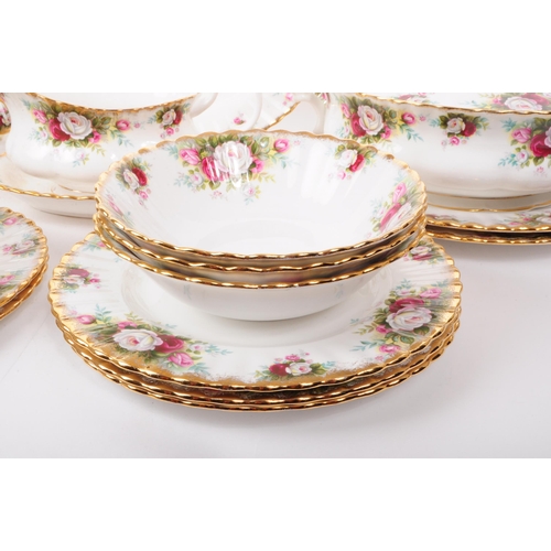 10 - Royal Albert - Celebration - Late 20th century bone china part dinner service, including two tureens... 